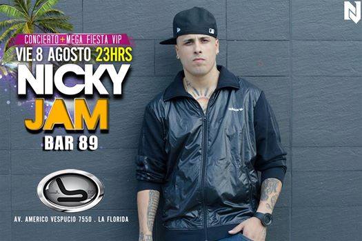 nicky jam en chile