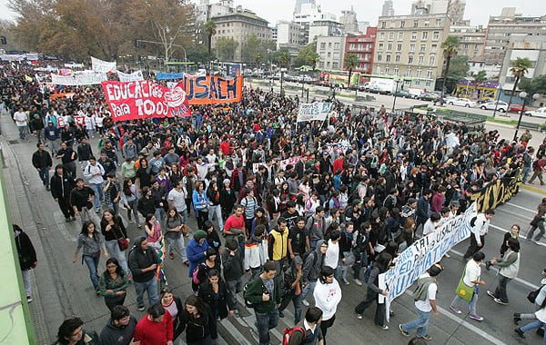 marcha estudiantil