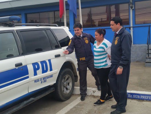 mujer detenida osorno