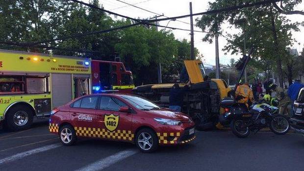 accidente las condes