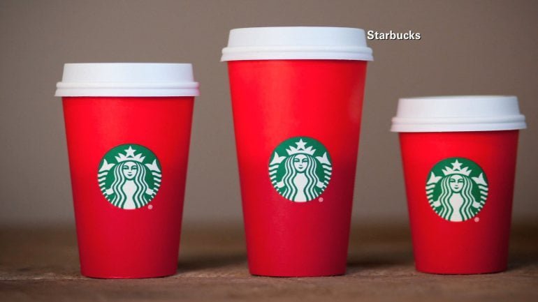 Starbucks red cups stir up controversy