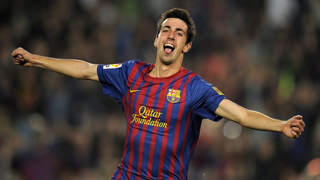 FC Barcelona's forward Isac Cuenca celeb