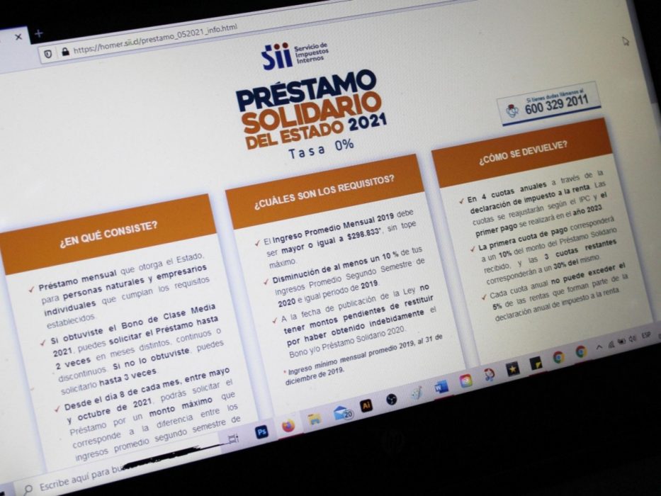 Préstamo Solidario 2021