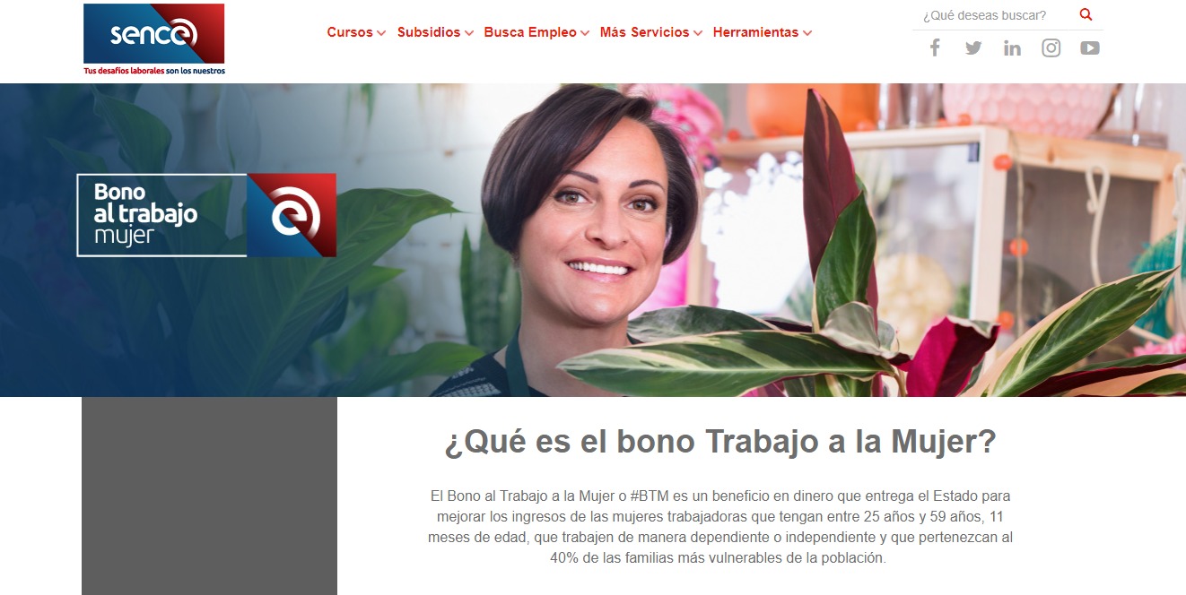 Bono al Trabajo de la Mujer