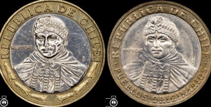 moneda de $100